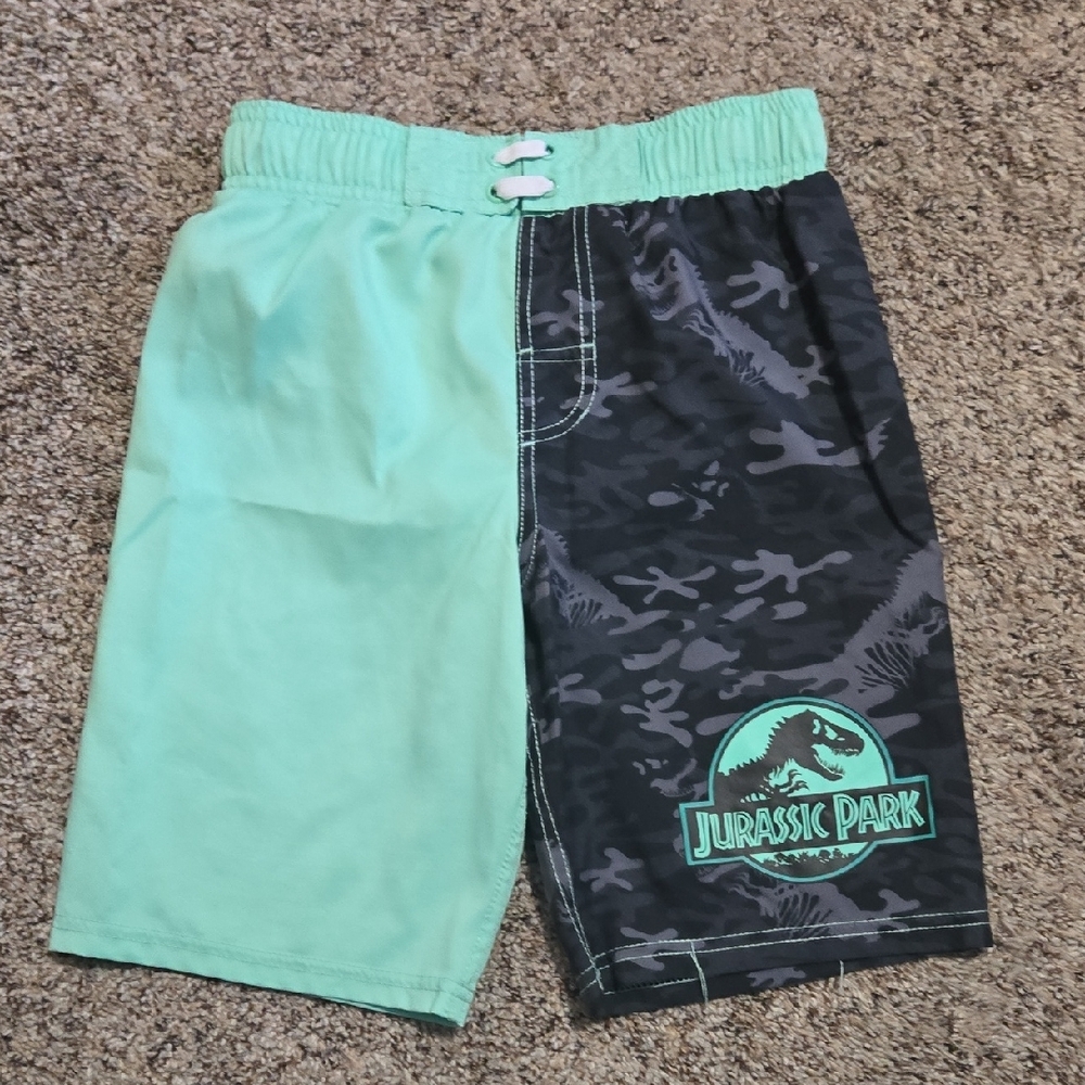 LOWEST PRICE-Kids' Two-Tone Shorts - Green and Black